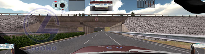 LG-SD01 4D動感汽車駕駛模擬器（真車部件）