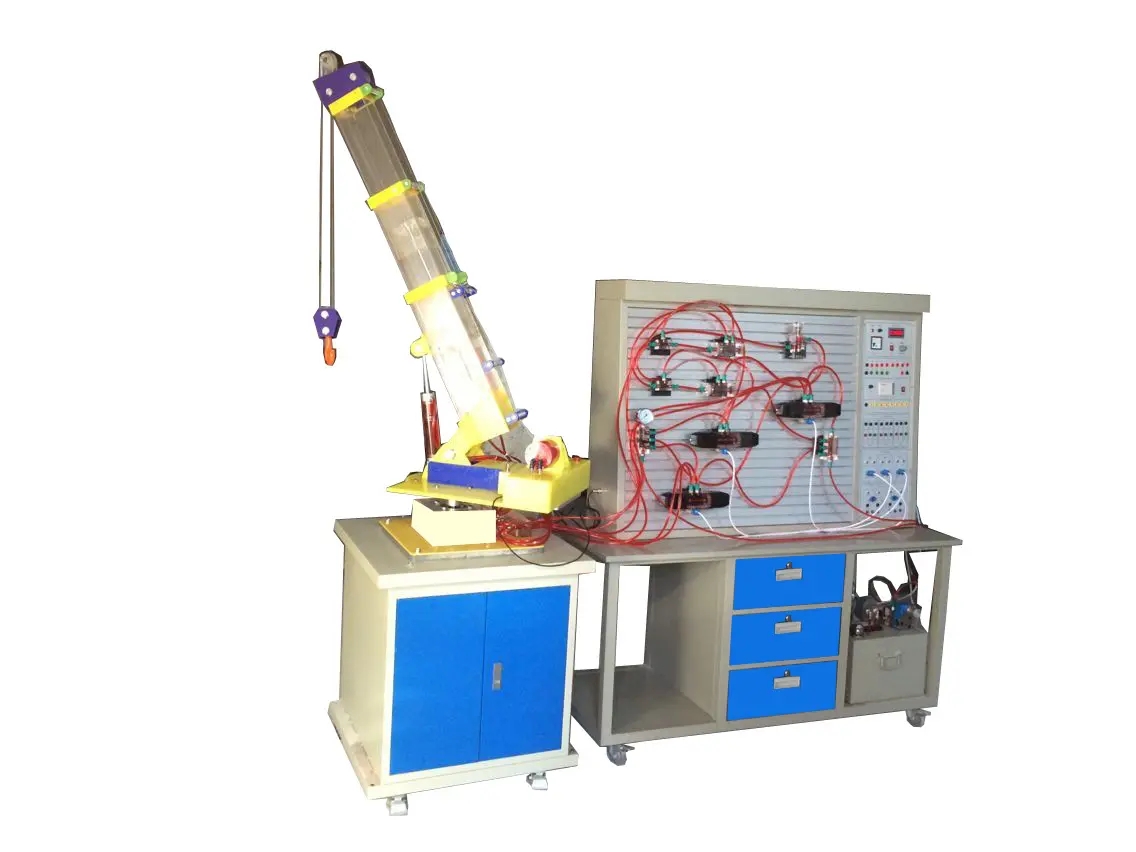 LG-YDC01型 透明起重機(jī)(吊車)液壓PLC控制實(shí)訓(xùn)裝置