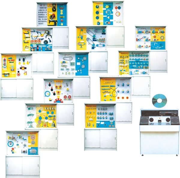 CLG-106型《機(jī)械基礎(chǔ)設(shè)計(jì)》示教陳列柜(CD解說(shuō))